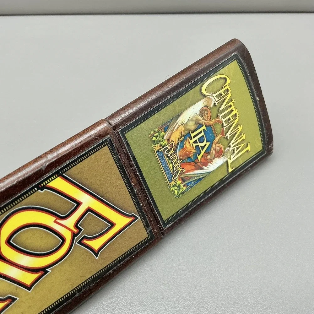 Founders Centennial IPA Beer Tap Handle Brown Gold Bar Pub Draft Taproom Decor